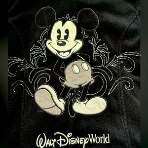Disney Parks Zip fleece hoodie jacket 
Y2K Medium Mickey